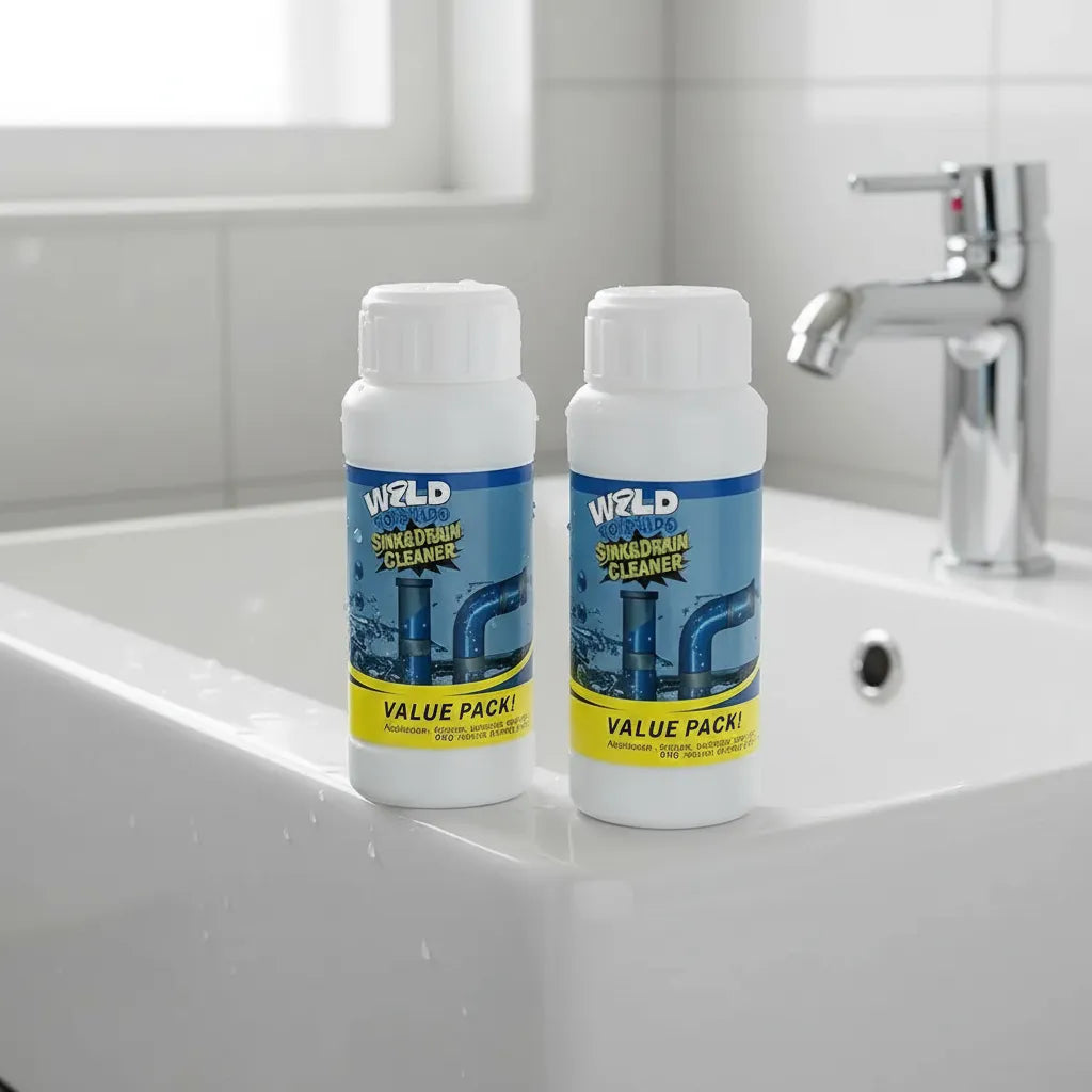 DrenoFix – Polvo Desatascador Ultra Potente | Pack x3