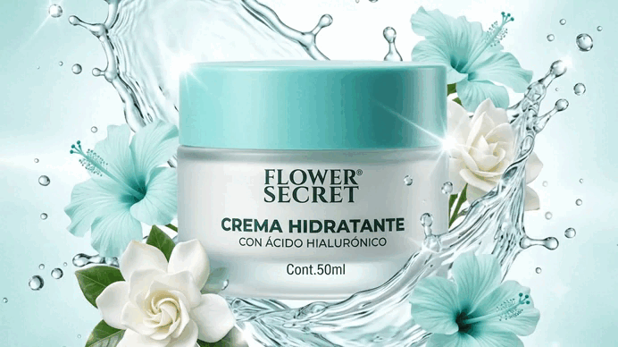 CREMA HIDRATANTE CON ÁCIDO HIALURÓNICIO
