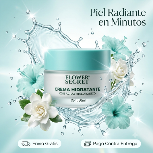 CREMA HIDRATANTE CON ÁCIDO HIALURÓNICIO