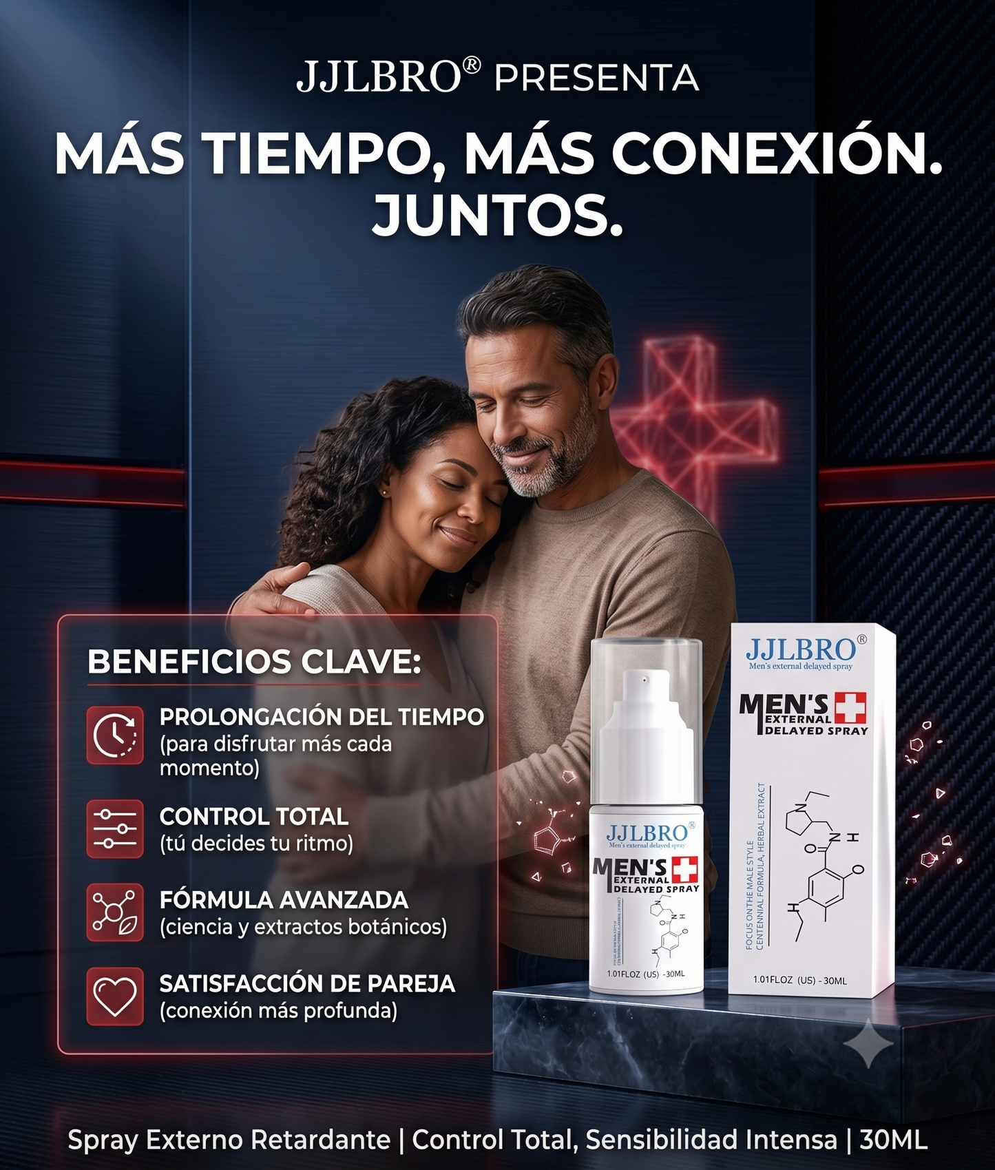 Spray Premium para Hombres|  Potencializador Masculino (30 ml)
