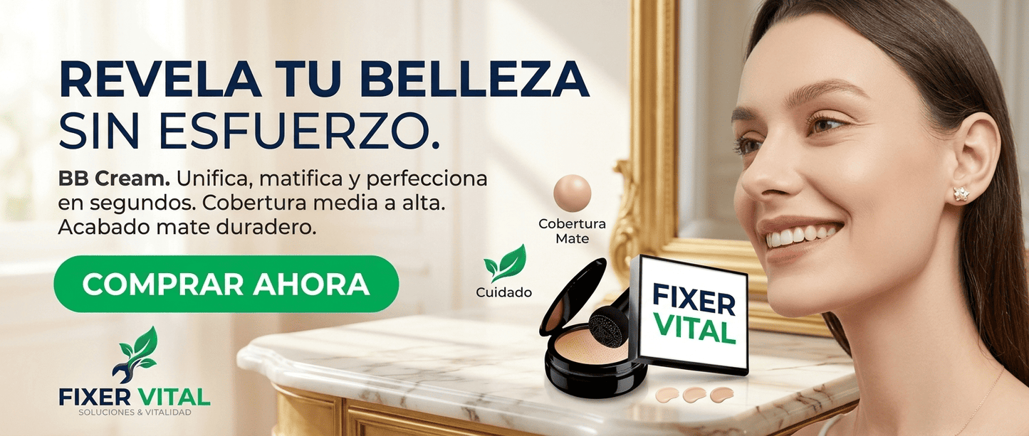 El Secreto de una Piel Impecable: BB Cream Flower Secret con Control de Brillos.