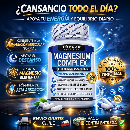 Suplemento Magnesium Complex 8 En 1