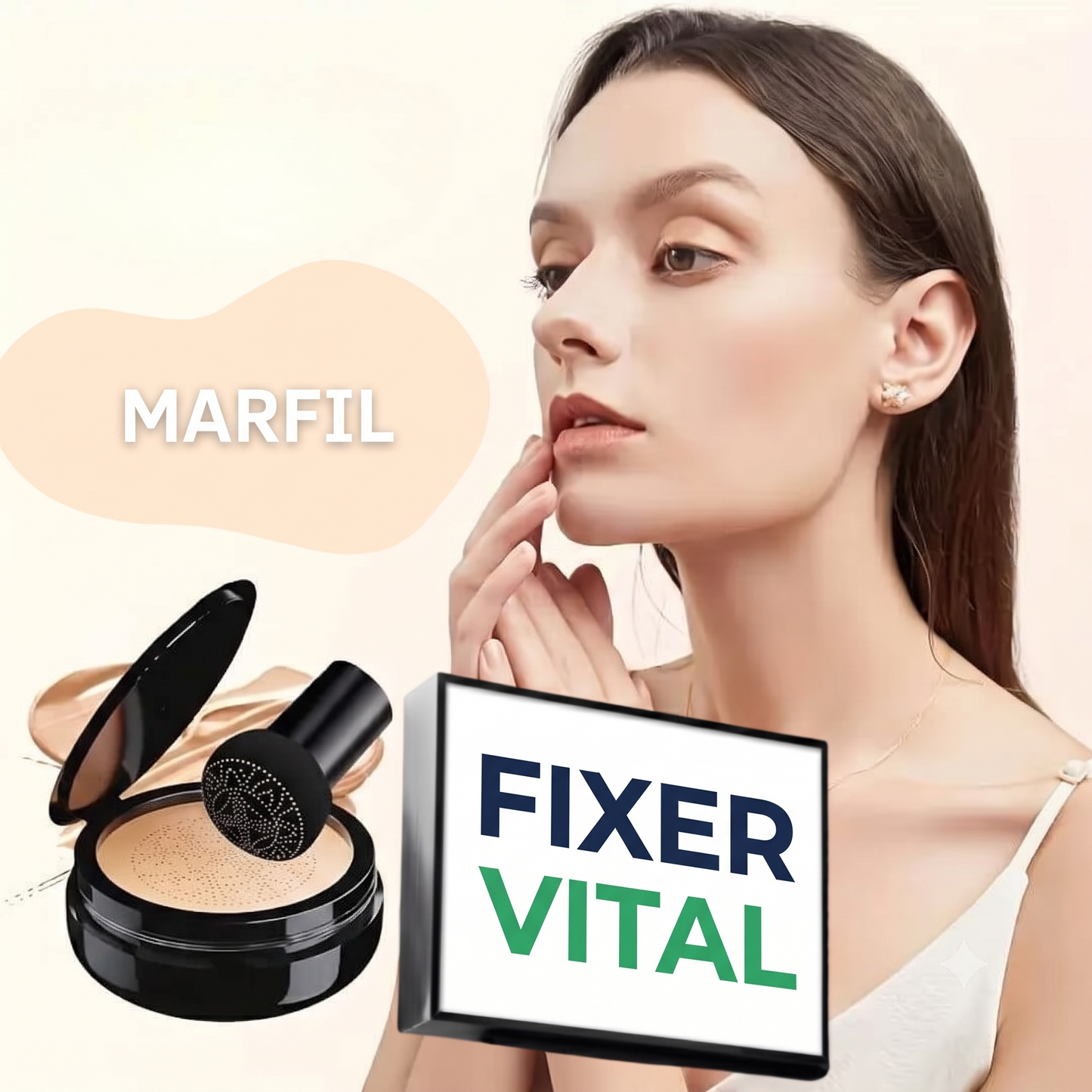El Secreto de una Piel Impecable: BB Cream Flower Secret con Control de Brillos.
